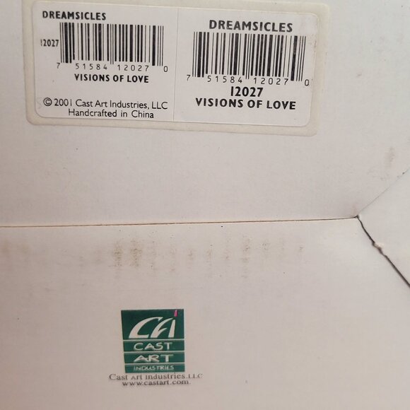 Dreamsicles ~ “Vision of Love ~ Vintage Cherub Figure with Picture Frames ~ NIB - Picture 5 of 5